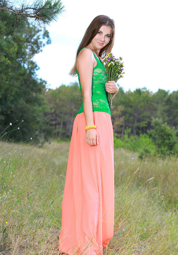 Анна, 18 лет, 1 размер груди